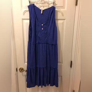 Matilda Jane tiered blue dress